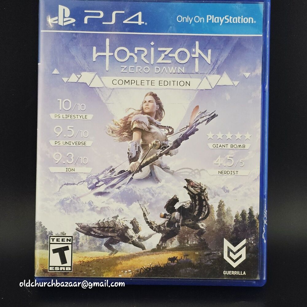 Guerrilla Horizon Zero Dawn Complete Edition PS4 Expansion Pack NTSC-U/C
